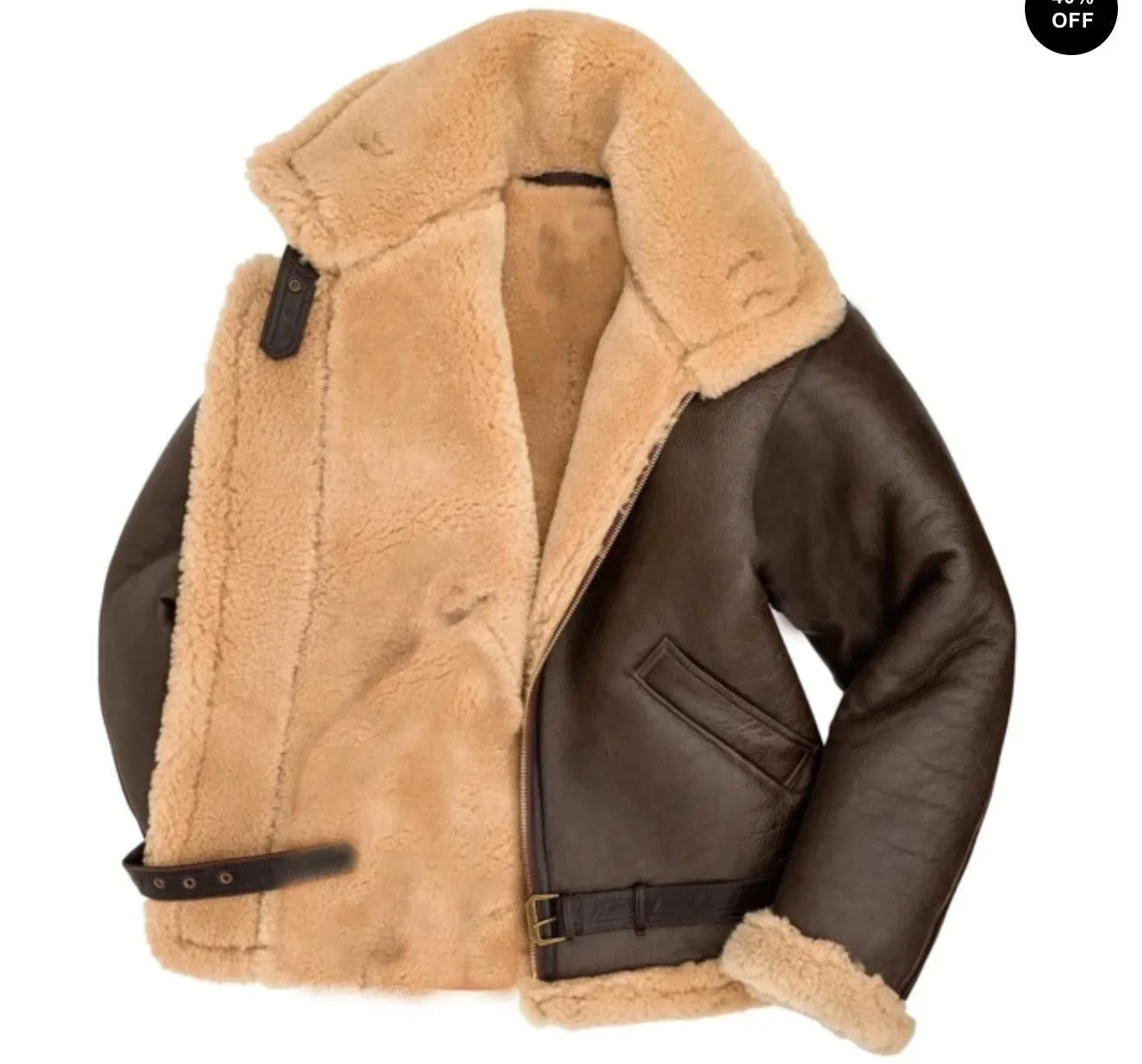 Aurelian | Luxe Shearling Aviator with Vintage Edge