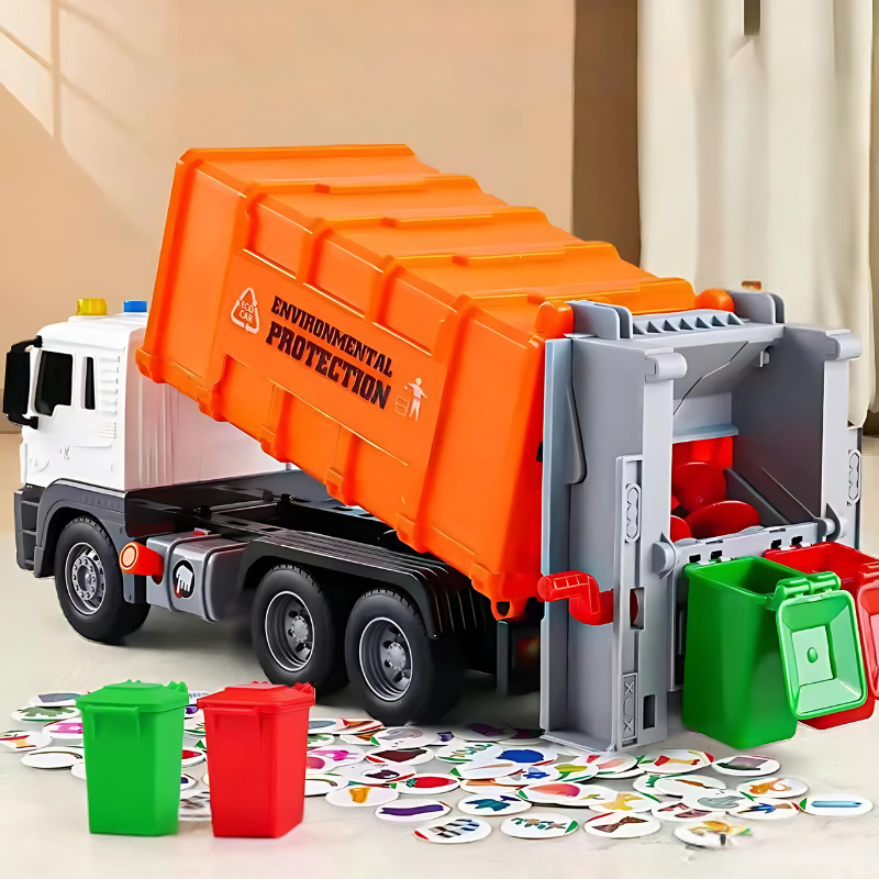 Ecohero Truck | Children’s Educational Toy Garbage Truck Interactive Eco-Friendly for 3-5 Year Olds