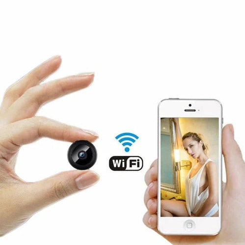 Compact 1080P WiFi Security Cam with Night Vision