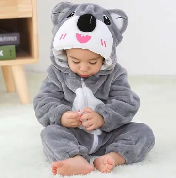 CozyCubs | Flannel Baby Onesie β Adorable Dress-Up Outfit