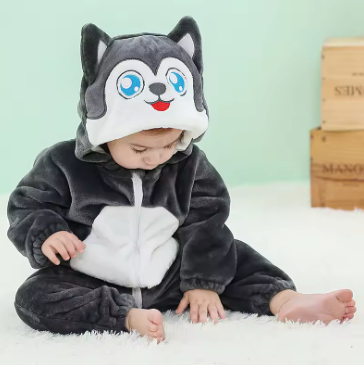 CozyCubs | Flannel Baby Onesie β Adorable Dress-Up Outfit
