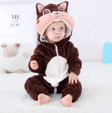 CozyCubs | Flannel Baby Onesie β Adorable Dress-Up Outfit