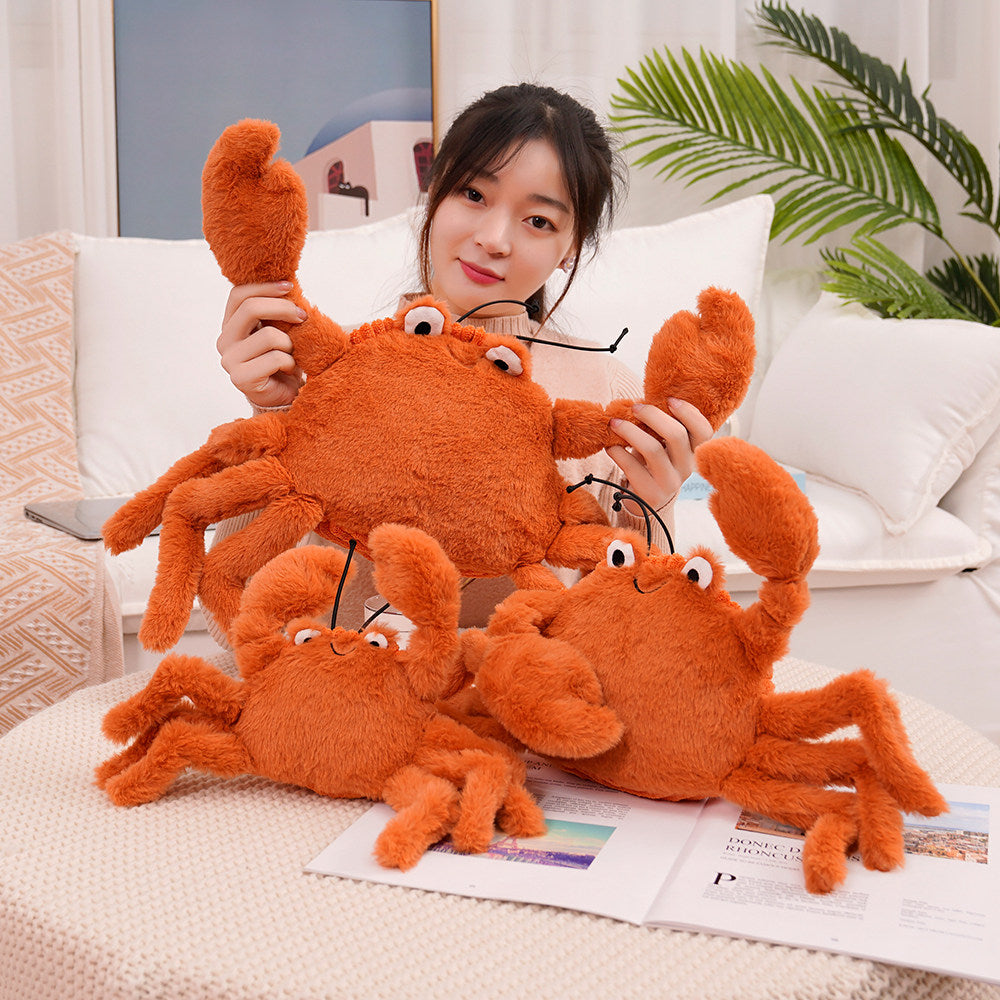 CrabCuddle | Funny Lobster or Crab Plush Toy for Kids