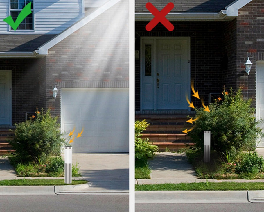 EcoTrack - Solar-Powered Pathway Light