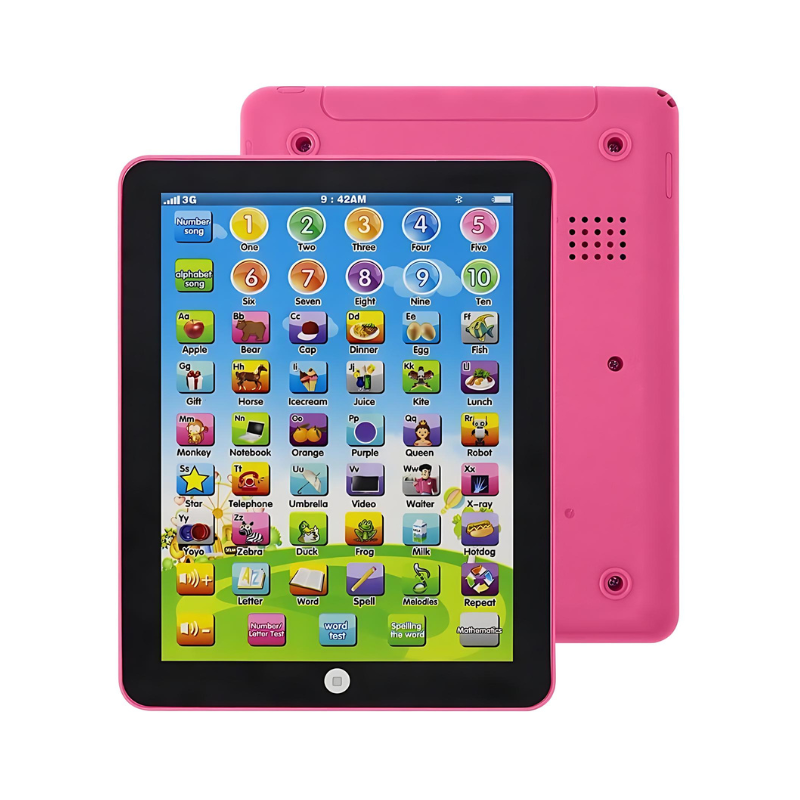 EduPlay TouchTablet | Educational Interactive Kids Tablet Toy for Children Aged 3-6 Years - Made from Durable ABS Plastic