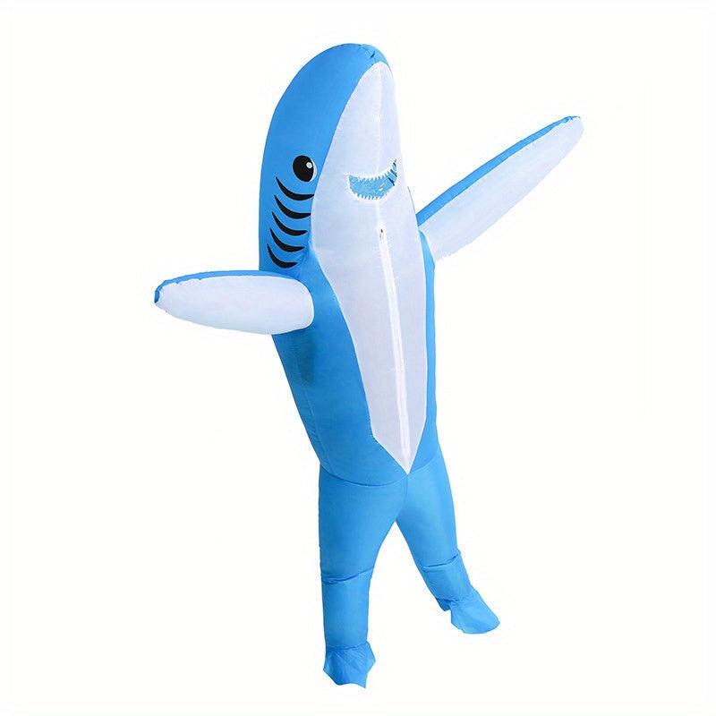 Funny Shark Costume | Unisex Full Body Inflatable Halloween Outfit