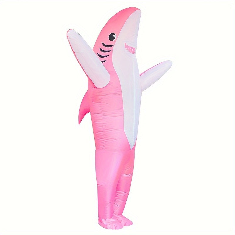 Funny Shark Costume | Unisex Full Body Inflatable Halloween Outfit