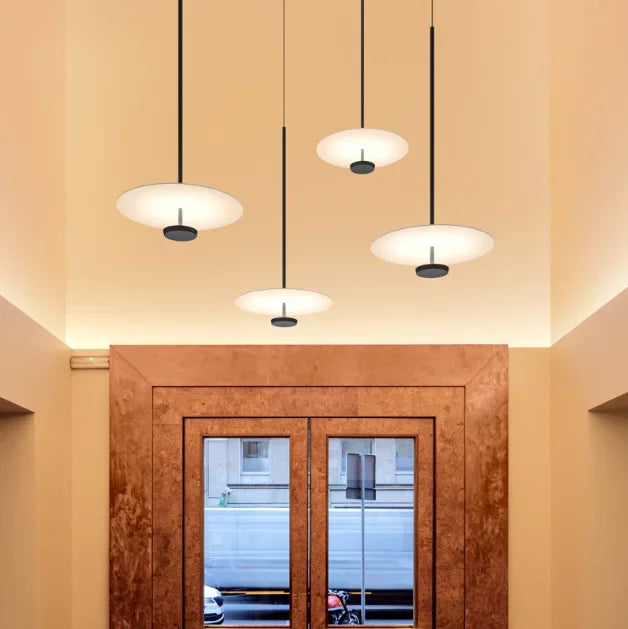 GlowCurve - Contemporary Arc Ceiling Lamp