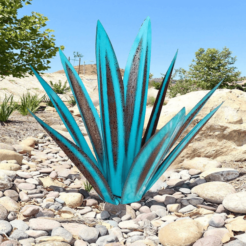 Handmade Waterproof Agave Garden Lamp – Stylish Light for Outdoor Spaces