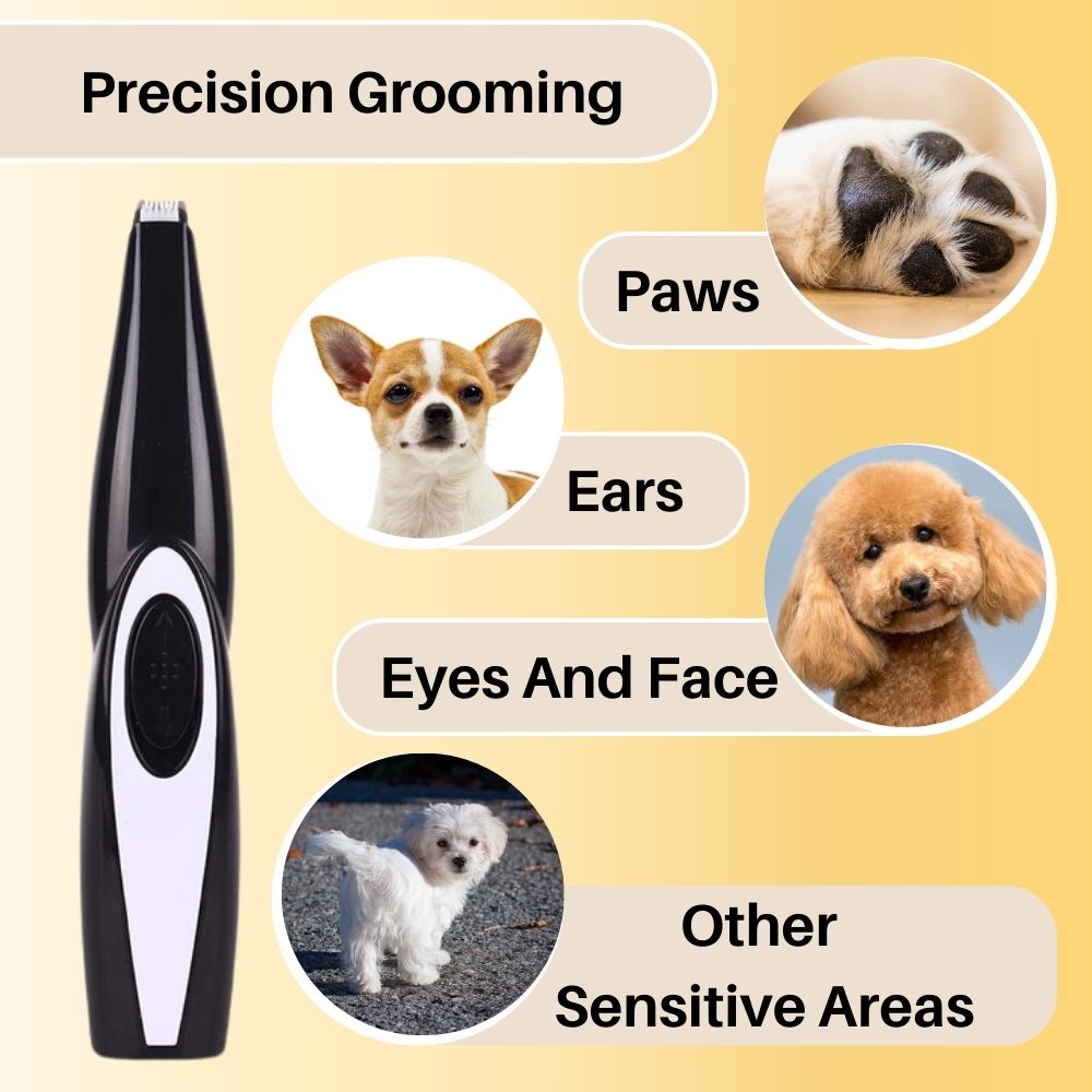 TrimWhisper – Precision Dog Grooming Kit with Quiet Motor