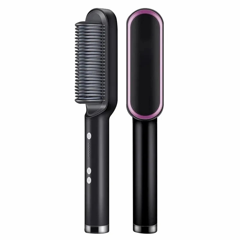 WavePro - 2-in-1 Straightening & Curling Brush