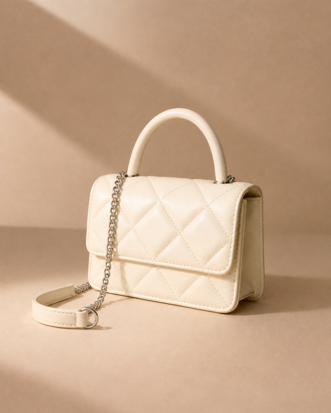Saint Loir Quilted Top-Handle Bag — alternate view