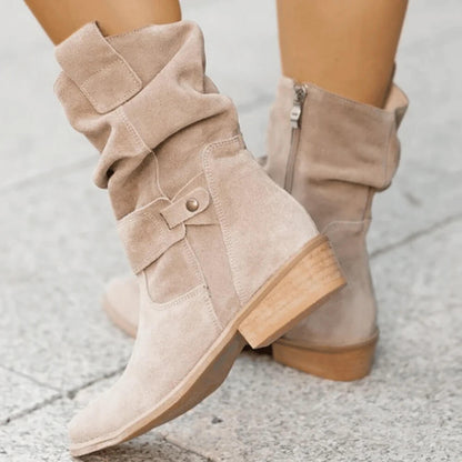 Brown Suede Ankle Boots for Women – Comfortable High-Quality Everyday Footwear