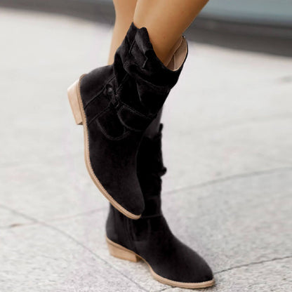 Brown Suede Ankle Boots for Women – Comfortable High-Quality Everyday Footwear