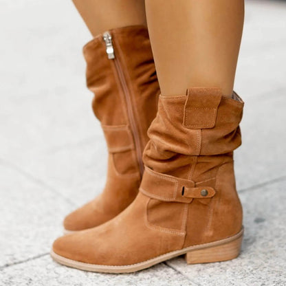 Brown Suede Ankle Boots for Women – Comfortable High-Quality Everyday Footwear
