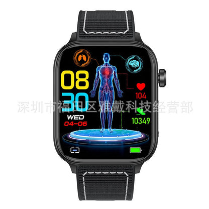 Calculation Ein-Klick-SOS call GPS positioning blood sugar texts and notification receive health smartwatch