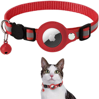 Cat GPS Tracker Collar with Quick Release Closure and Reflective Design for Enhanced Night Visibility