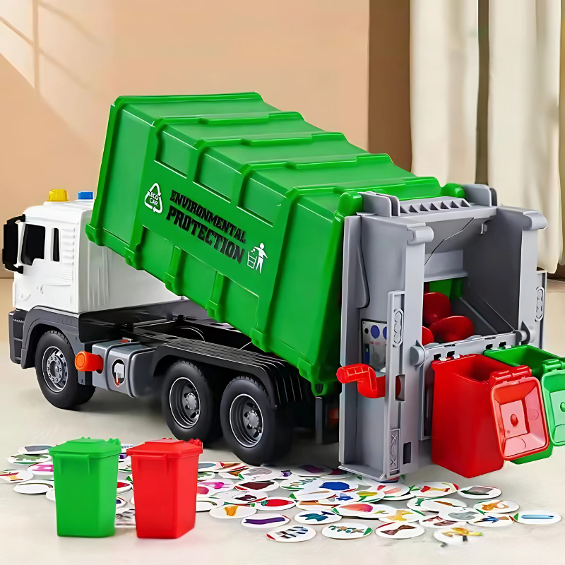 Ecohero Truck | Children’s Educational Toy Garbage Truck Interactive Eco-Friendly for 3-5 Year Olds