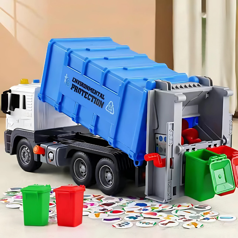 Ecohero Truck | Children’s Educational Toy Garbage Truck Interactive Eco-Friendly for 3-5 Year Olds