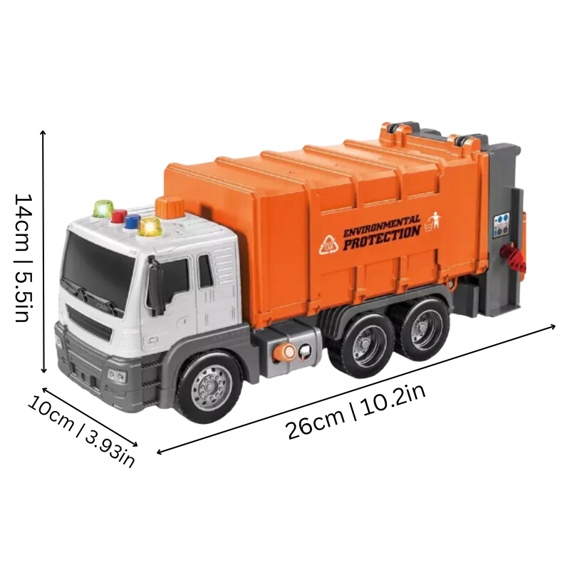 Ecohero Truck | Children’s Educational Toy Garbage Truck Interactive Eco-Friendly for 3-5 Year Olds