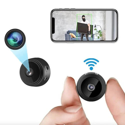 Compact 1080P WiFi Security Cam with Night Vision