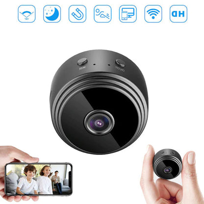 Compact 1080P WiFi Security Cam with Night Vision