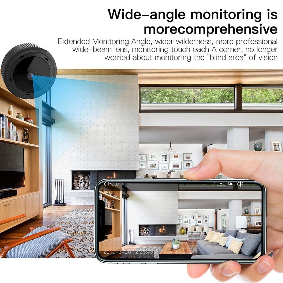Compact 1080P WiFi Security Cam with Night Vision