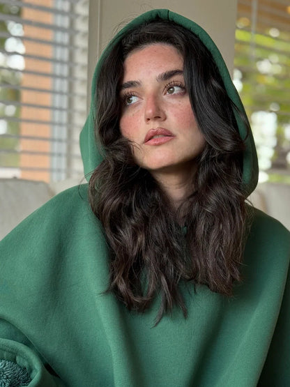 Cozy Haven - Oversized Hoodie Blanket For Ultimate Comfort And Warmth