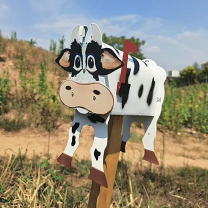 CritterPost – Handcrafted Animal Mailbox in Rustproof Metal for Outdoor Use