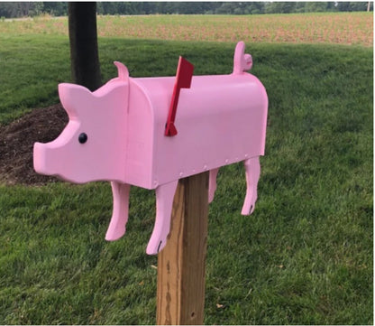 CritterPost – Handcrafted Animal Mailbox in Rustproof Metal for Outdoor Use