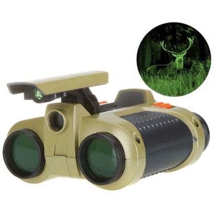 Durable Night Vision Binoculars for Kids – Outdoor Adventure Play Toy for Learning & Exploration
