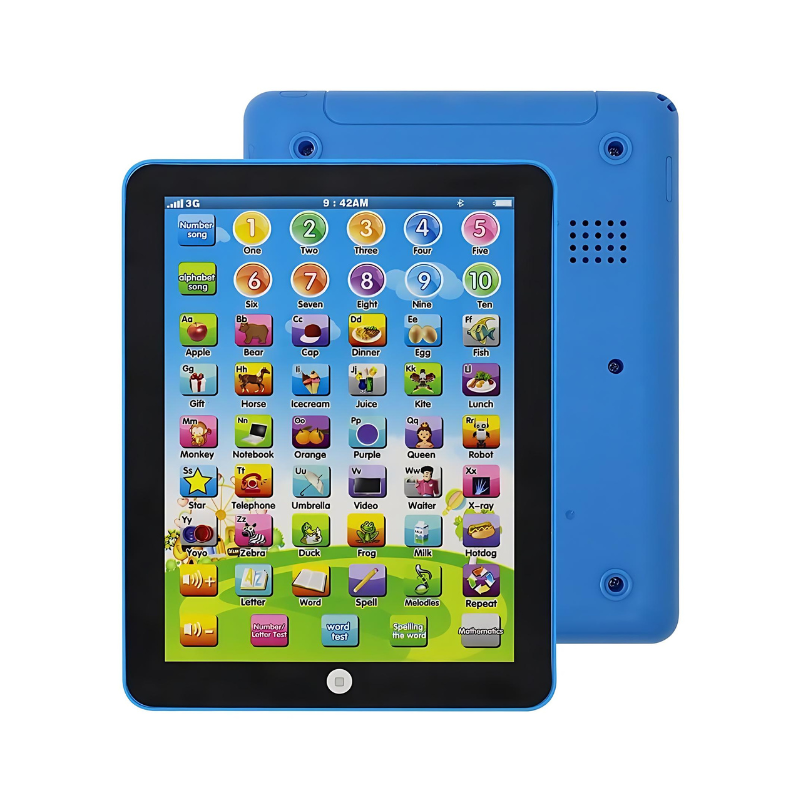 EduPlay TouchTablet | Educational Interactive Kids Tablet Toy for Children Aged 3-6 Years - Made from Durable ABS Plastic