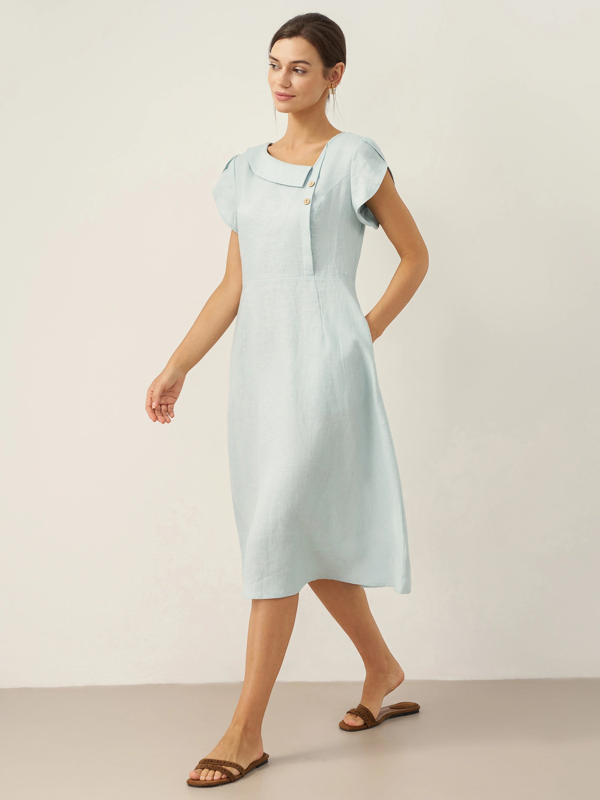 Emma | Elegant Casual Summer Midi Dress