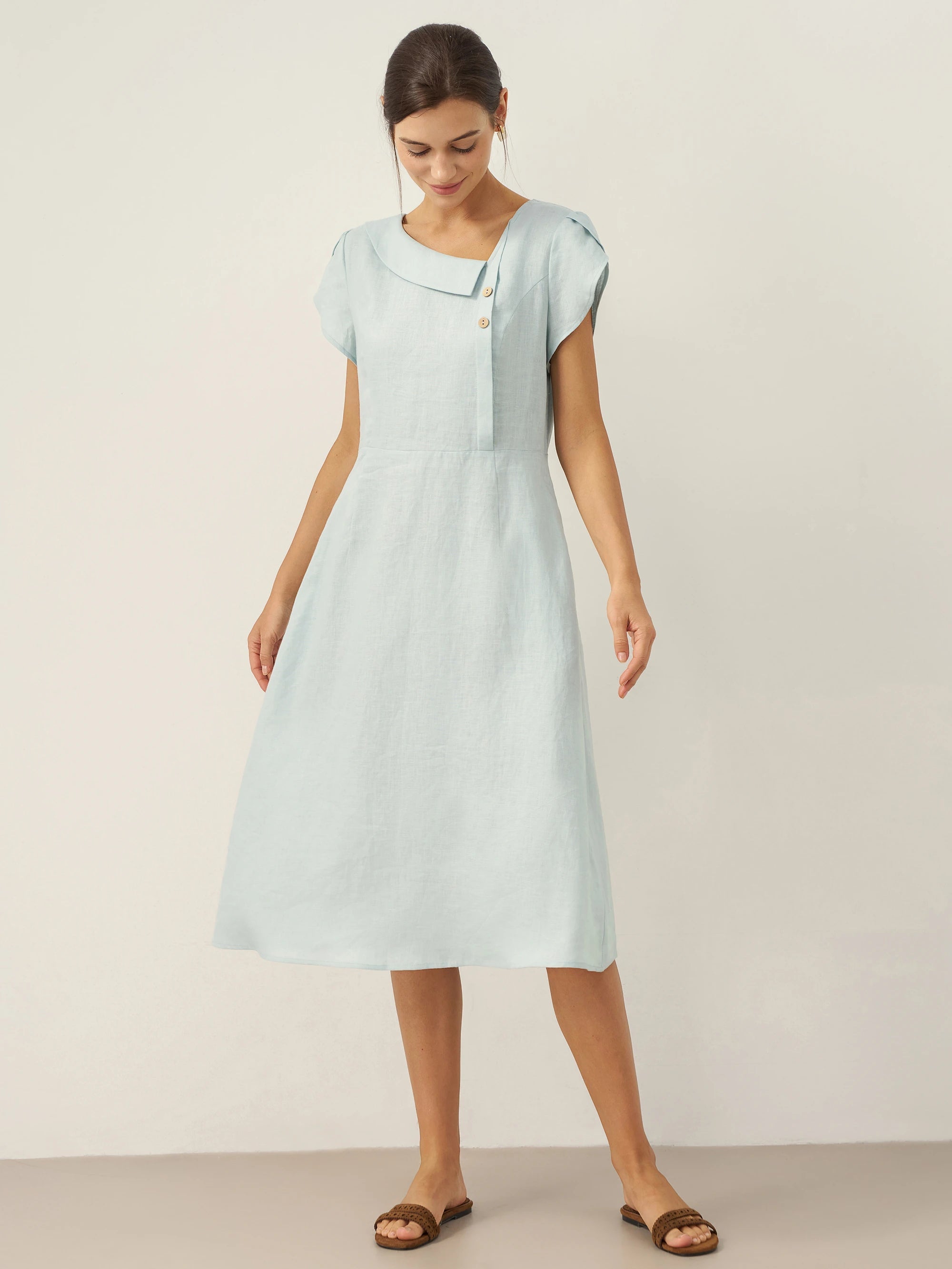 Emma | Elegant Casual Summer Midi Dress