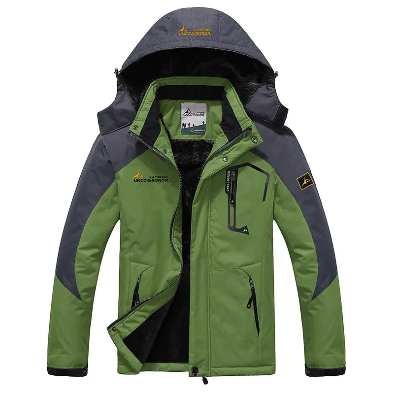 FrostGuard – Waterproof Fleece-Lined Winter Jacket