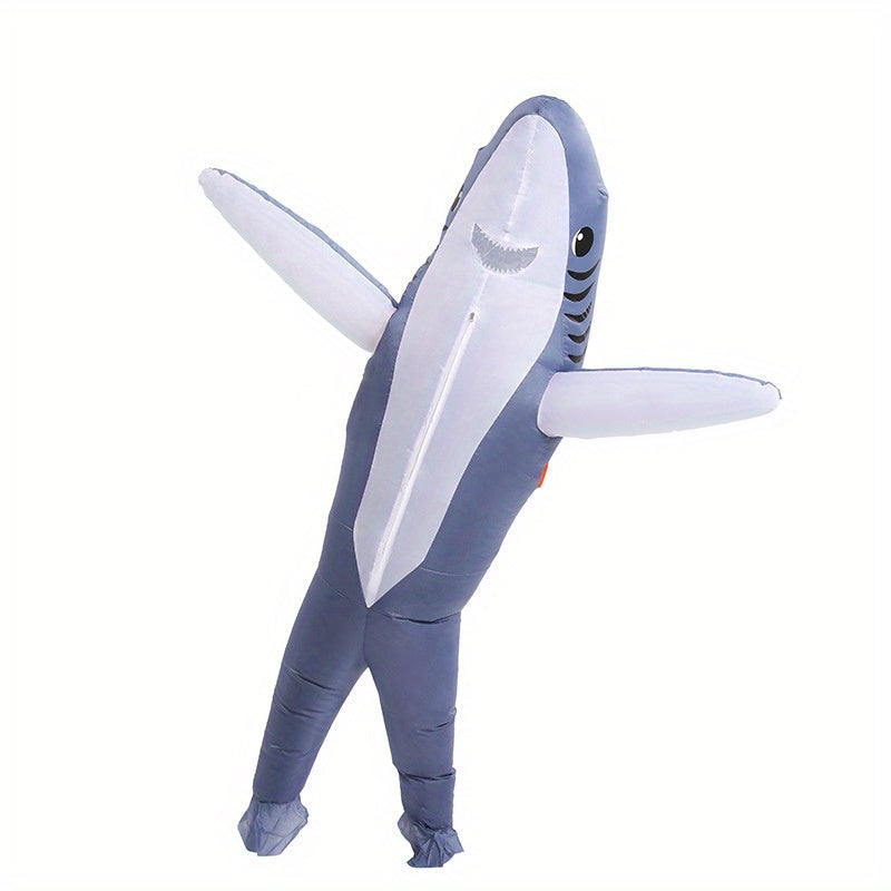 Funny Shark Costume | Unisex Full Body Inflatable Halloween Outfit