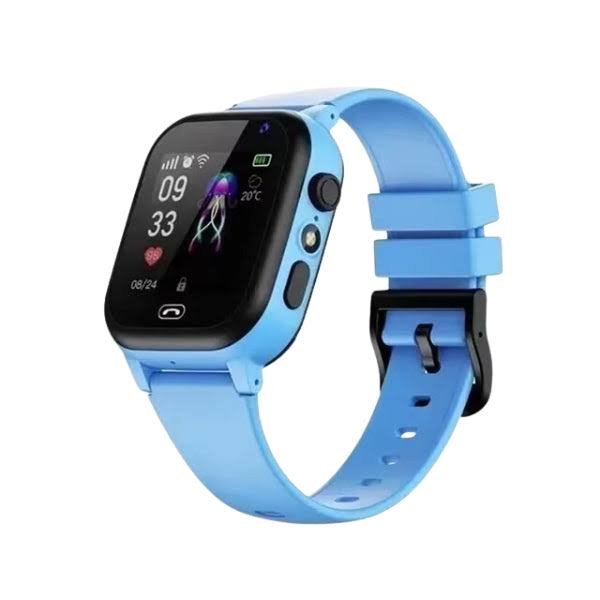GPS Smartwatch for Kids with GPS Tracker, SIM Card, Video Call, Camera, and Activity Monitoring