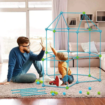 Creative Fort Building Set | Kids' Building Set - Creative Forts & Tents - Fun Educational Plastic Toy!