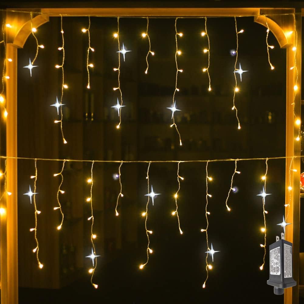 TwilaGlow | Warm White Outdoor Fairy String Lights for Cozy Evening Ambience