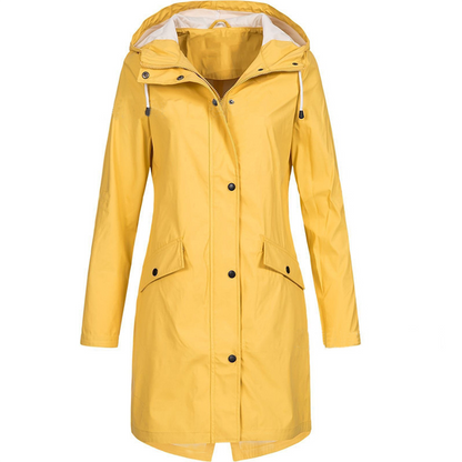 Everyday Essentials – Women's Raincoat With Hood For Stylish Weather Protection