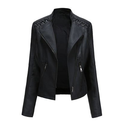 Women's Biker Leather Jacket