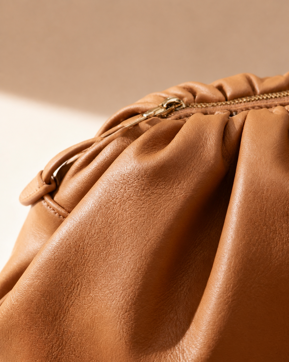 Saint Loir Pleated Shoulder Bag — detail view