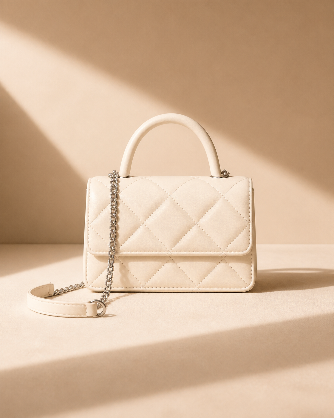 Saint Loir Quilted Top-Handle Bag — front catalog view