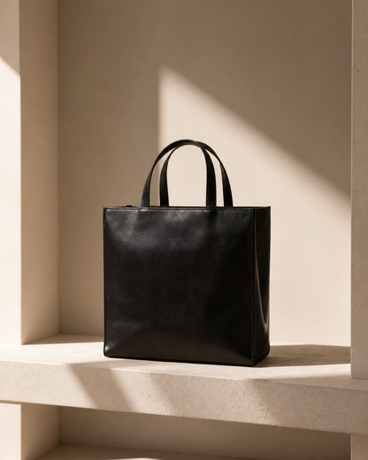 Saint Loir Structured Tote Bag — lifestyle view